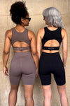 CONJUNTO HERA BIKER - Taupe