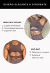 CONJUNTO HERA BIKER - Taupe